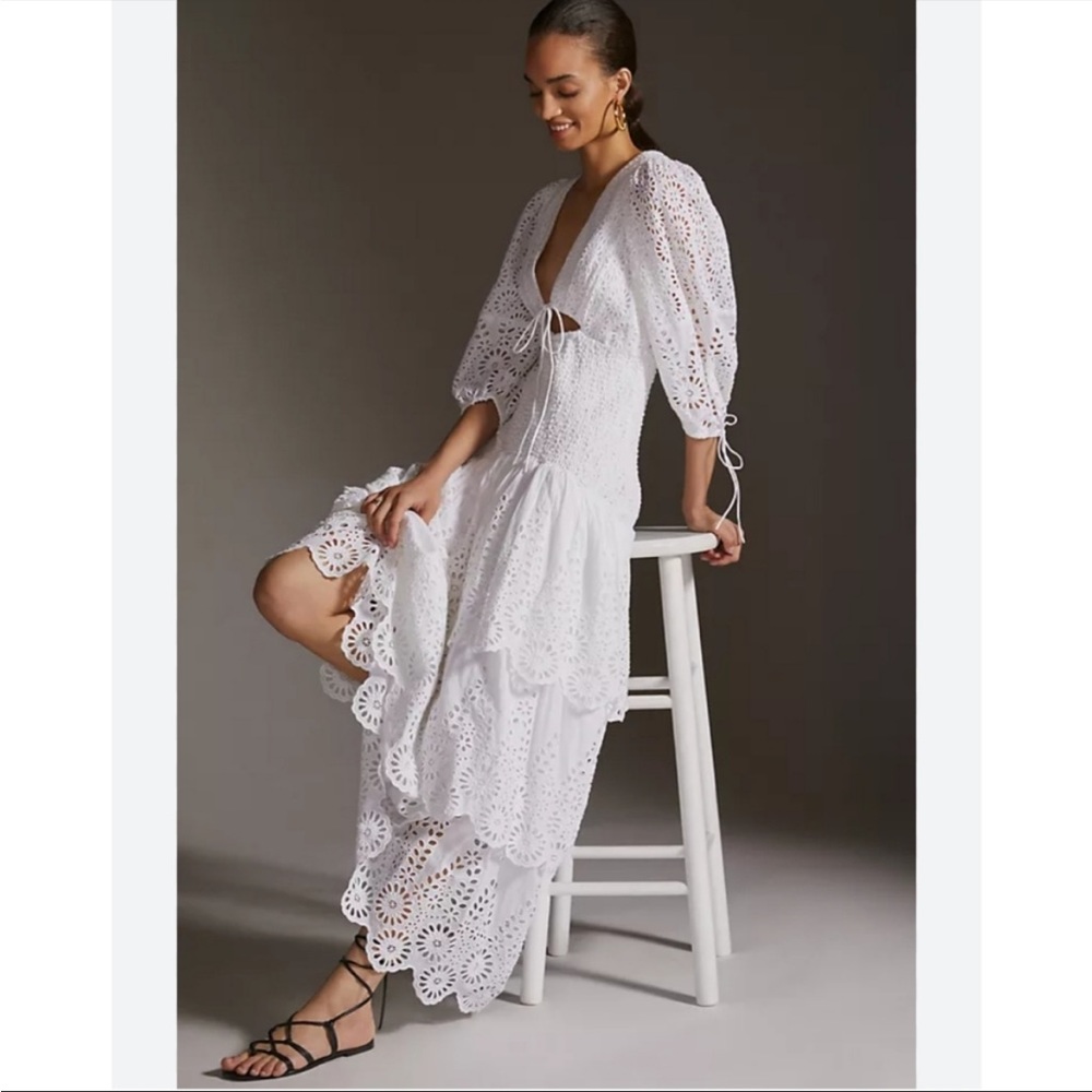 Significant Other Anthropologie Mazie Maxi Dress